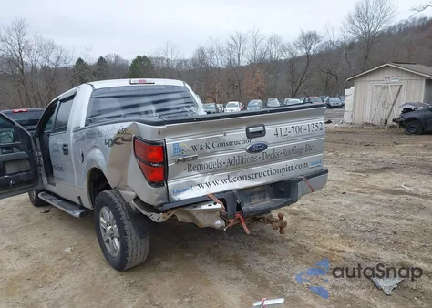 2013 Ford F-150 Xlt from USA, damaged, VIN 1FTFW1EF3DFA59106